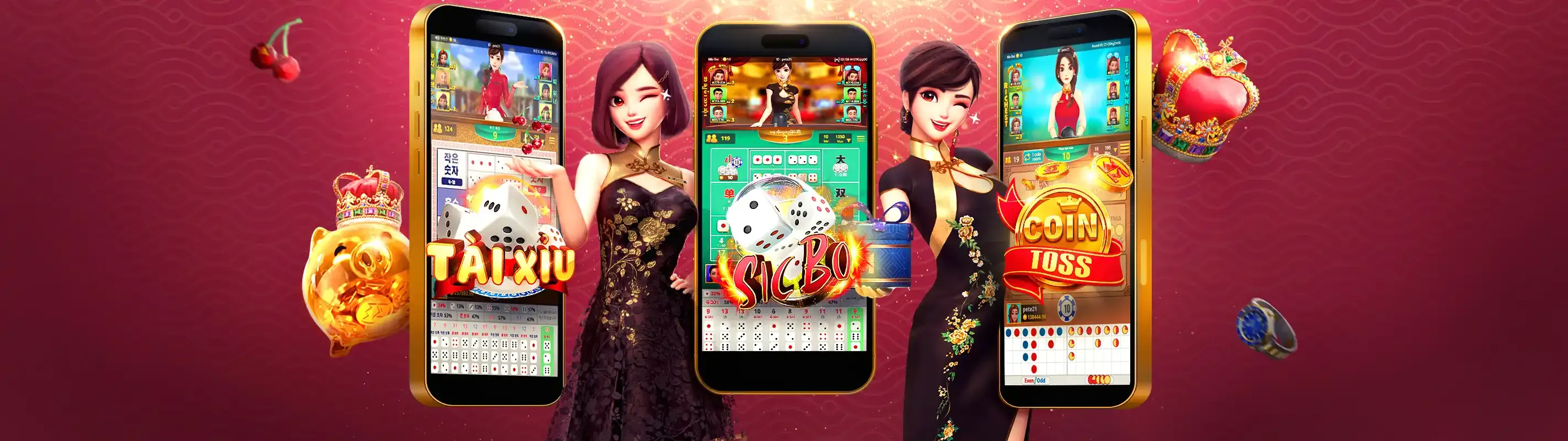 Hình ảnh chính giới thiệu các trò chơi mới và khuyến mãi bty523